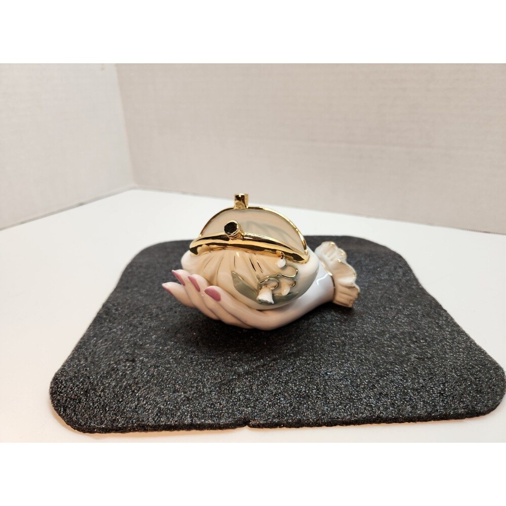 Napco Lily Of The Valley Hand Coin Purse